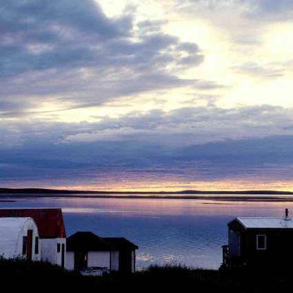 Bathurst_Inlet_Evening_1998-07-11