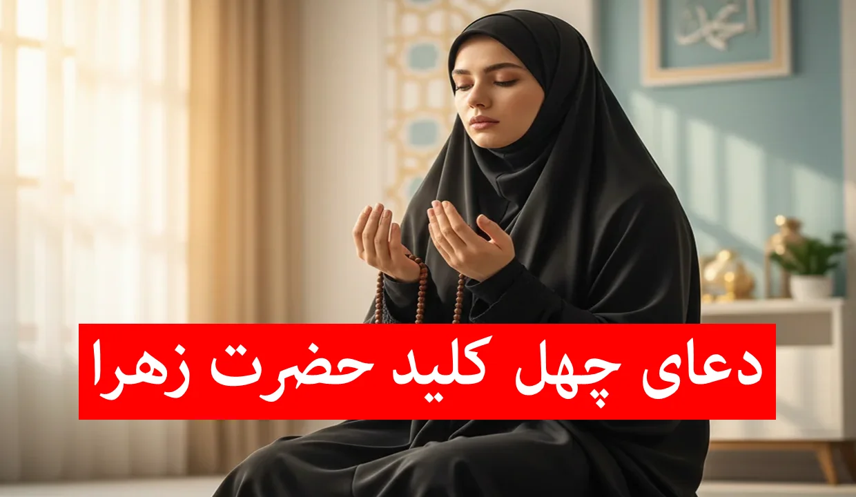دعای-چهل-کلید-حضرت-زهرا